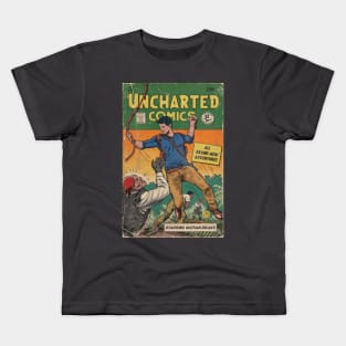 Uncharted comics fan art Kids T-Shirt